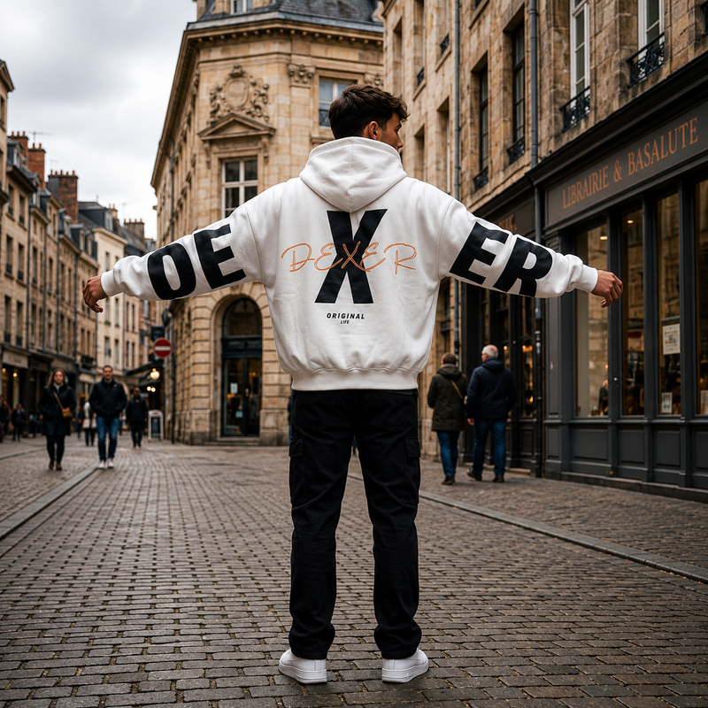 White — Back Print